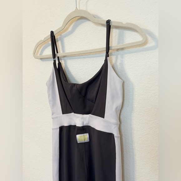 Yellow The Label Mackenzie Belted Bodysuit in Charcoal Grey- Size Small - Picture 5 of 11